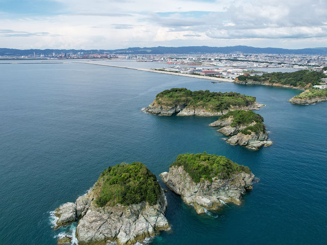 日本遺産に認定された「絶景の宝庫 和歌の浦_双子島ビーチSUP