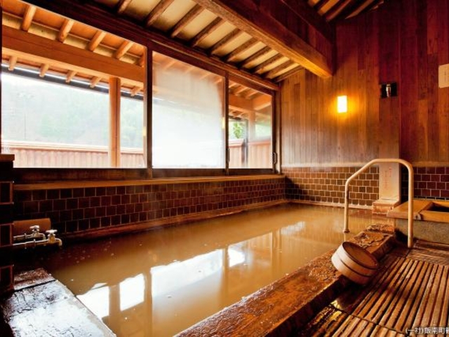 加田の湯 檜風呂_加田の湯