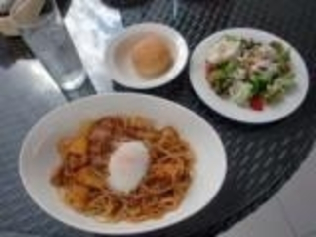 ランチライムメニューの一例_seaside cafe ソラトキ(旧シーサイドハウス ボルカノ)
