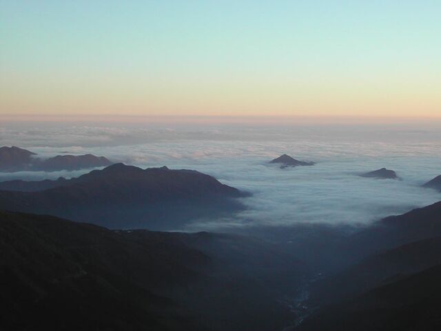 八合霧(雲海)の写真1