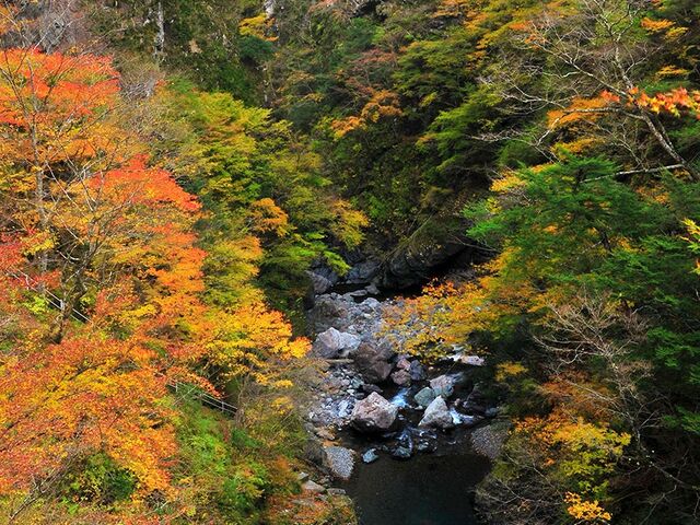 釜ヶ谷峡の写真1