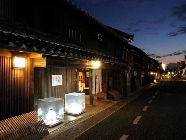 うだつの上がる町並みの写真1