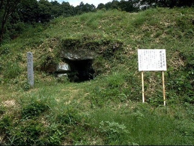 井高一号古墳(火塚)の写真1