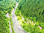 老谷の森 川のほとりのキャンプ場の写真3
