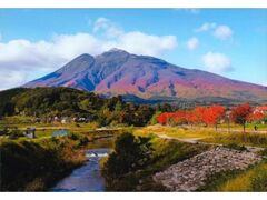岩木山の紅葉の写真1
