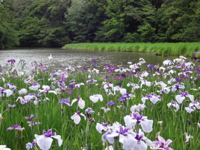 しどーさんの外宮勾玉池の花菖蒲の投稿写真1