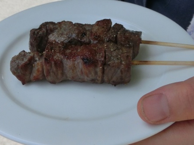 こだわりの焼加減でとても美味しいです。_宮川朝市
