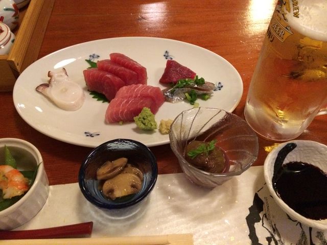 おつまみの数々_三陸前活魚の店鳥善