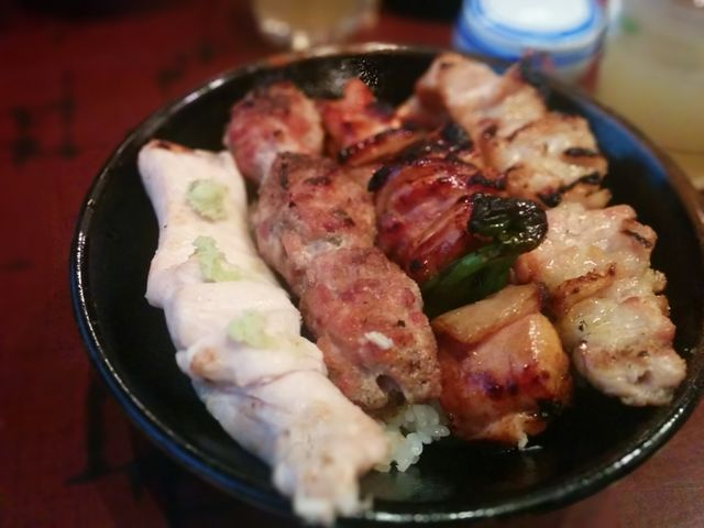 焼き鳥丼4本_伊勢廣 京橋本店