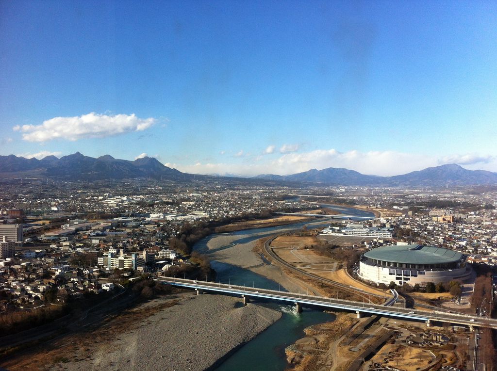 群馬県庁32F展望ホール