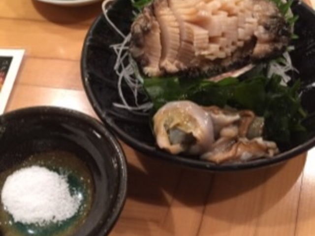 コリコリ鮑_鮨処 西鶴本店