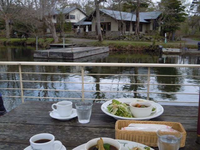 美味しいですよ〜!食事も景色も。_ターブル・ドゥ・リバージュ