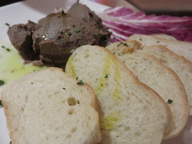 鶏レバーのパテ バケット添え_Italian Bar KIMURAYA 京都駅前