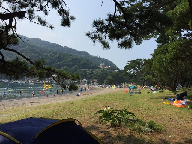 涼しげでしょ_御浜海水浴場