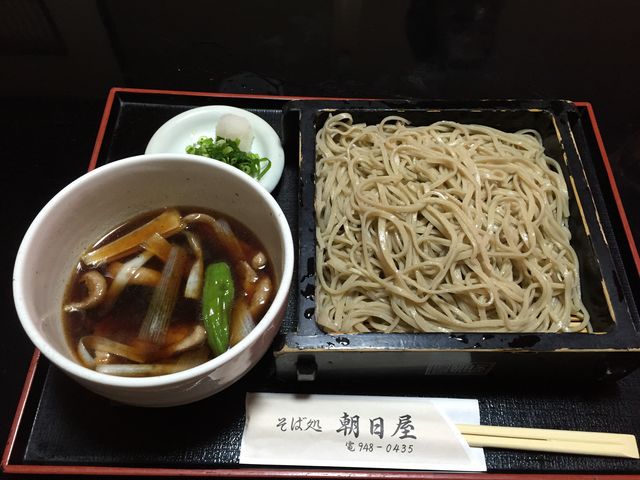 鴨南蛮蕎麦_朝日屋