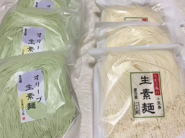 お土産に購入した生素麺_なかぶ庵