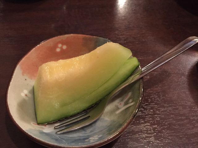 うな重についてくるメロン_あつみ