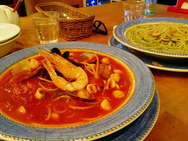 魚介のトマトパスタ_ジョイア・ミーア塩原関谷店