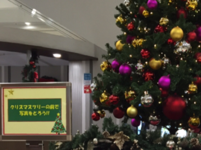 クリスマスツリー_イオンモール桑名
