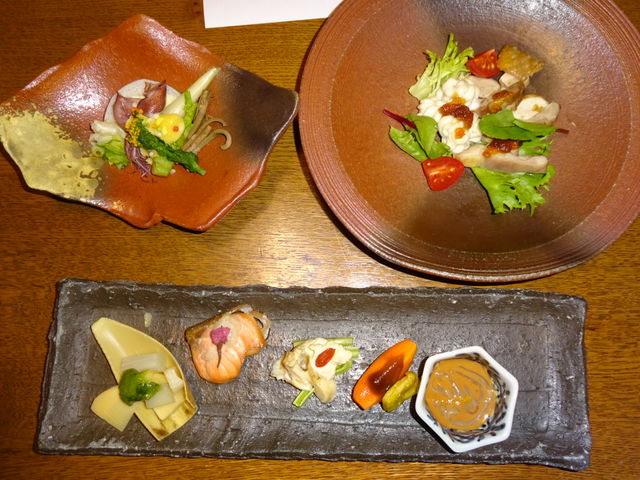 どのお料理も、見た目に美しく、本当においしい!!_八景