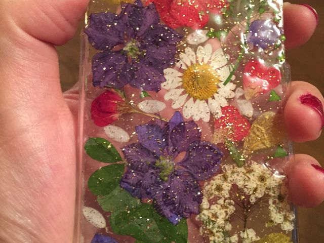 世界に一つだけの花(≧∇≦)_押し花・クレイ・クレイケーキアトリエhana-ya