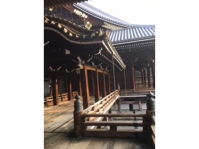 早朝の佛光寺_佛光寺