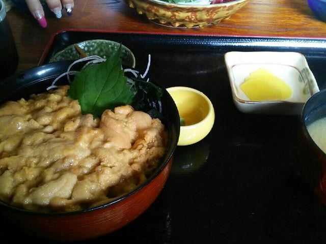 生ウニ丼 2014年8月訪問時_中村屋