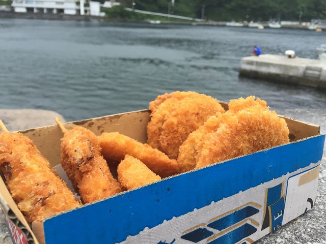 注文してから揚げるのでサクサク!_鵜飼商店