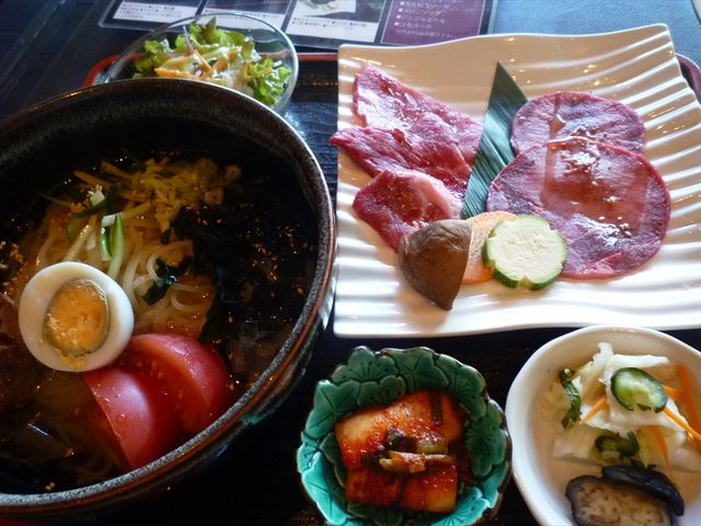冷麺セット_べこや