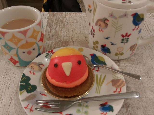 コザクラインコケーキ_ことりカフェ表参道