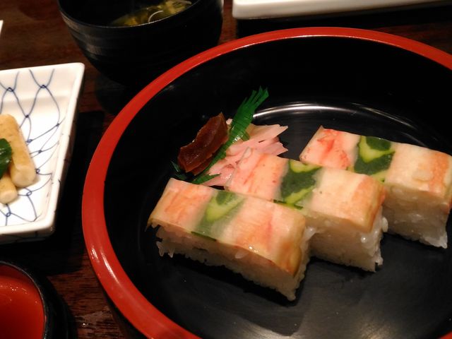 かにの押しずし_かに道楽 横浜店