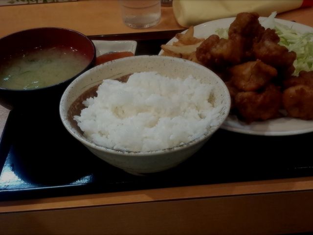 ザンギ定食_ふじ亭