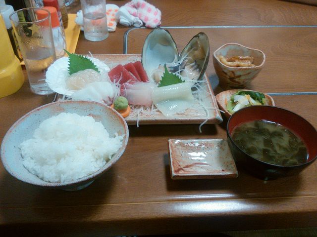 刺し身定食_食堂よしおか