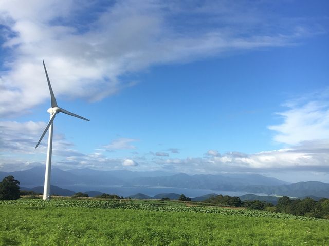 会津方面を見下ろす_郡山布引風の高原