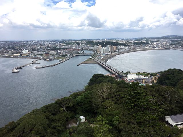 展望台から_江ノ島