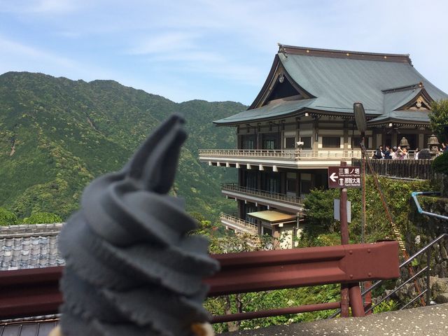 那智大社でソフトクリーム_熊野古道(和歌山県田辺市)
