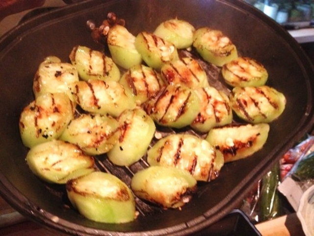 ヘチマ焼きウマし_山羊料理さかえ