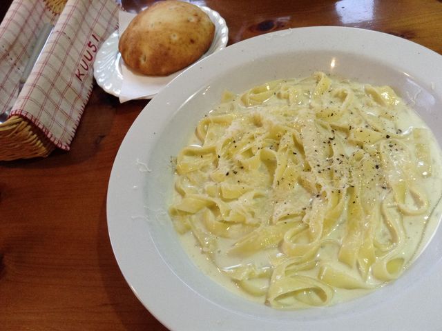 ゴルゴンゾーラの生フェットチーネ_クーシ