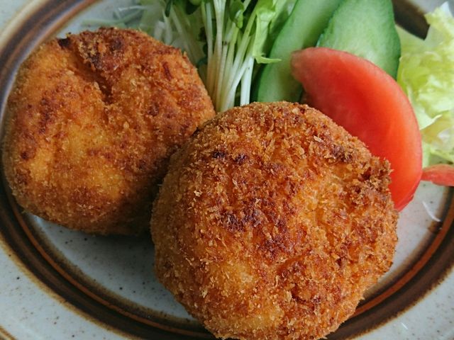 クリームコロッケ(単品・ミニ)_食堂さわ屋