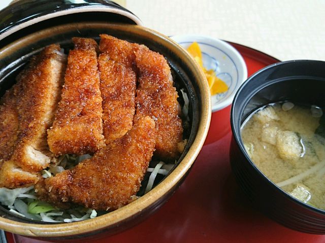 駒ヶ岳ソースカツ丼(ミニ)_食堂さわ屋