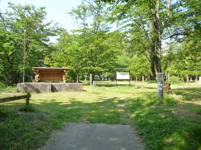 本丸_大島城址(台城公園)