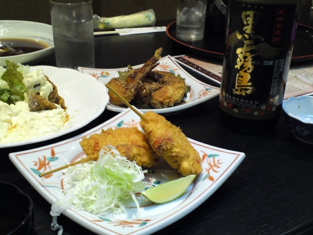 中身は赤ウインナー。懐かしい味。^^_八兆