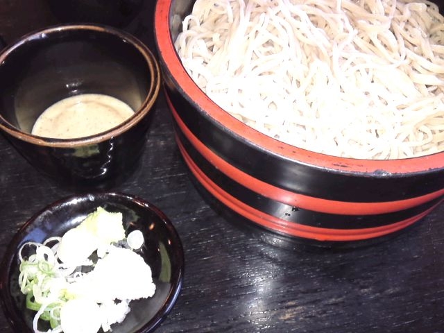 くるみそば 小盛_草笛 上田店