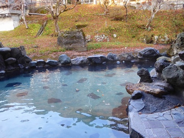 岩手県・大沢温泉・菊水館(露天風呂)_大沢温泉
