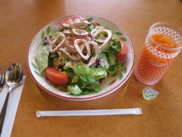 シーフードサラダ_サイゼリヤ静岡下川原店