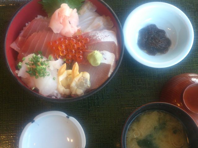 あみなや丼セット1450_海鮮レストラン・網納屋