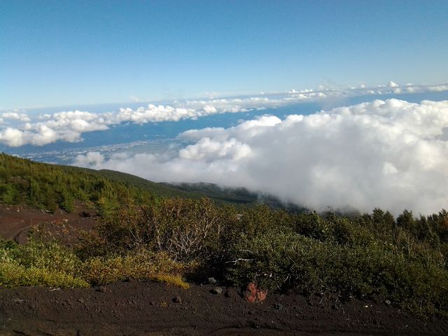 雲海、まさに雲上の世界_富士山スカイライン