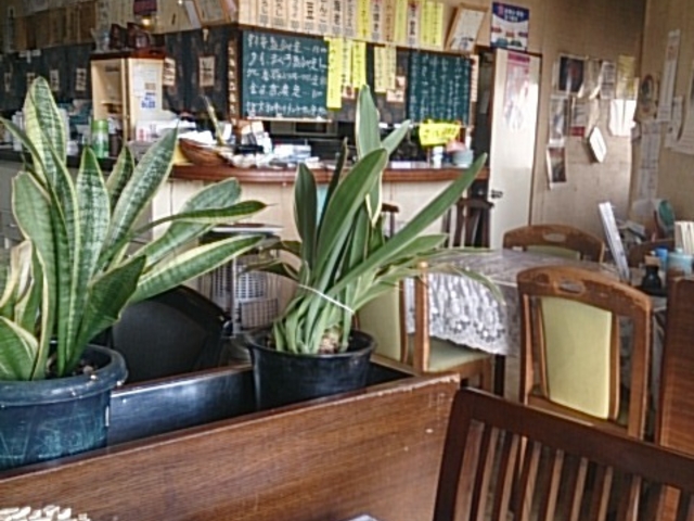店内。_那須食堂