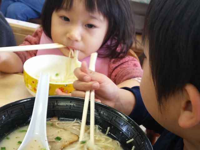 子どもたちも、もりもり食べました‼_暘谷亭
