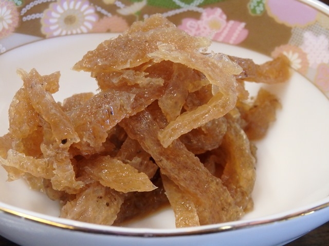染みこんにゃく。味が染みて美味しい。_手づくりの郷天下野